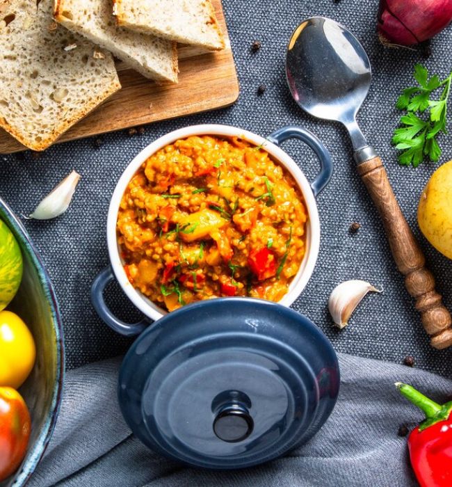 vegini Rezept veganer Bauerneintopf