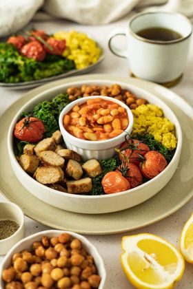 veganes english Breakfast von vegini