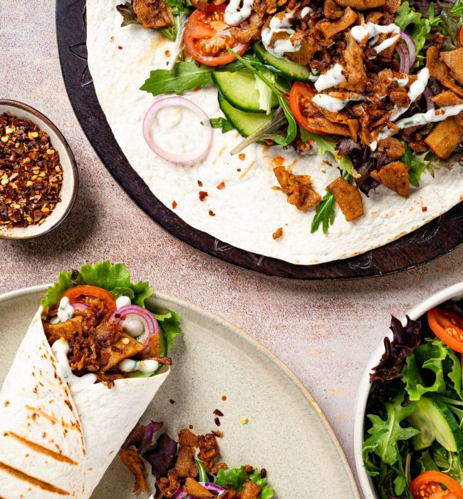 vegini Rezept veganer Dürüm