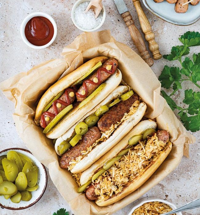 vegini Rezept veganer Hot Dog